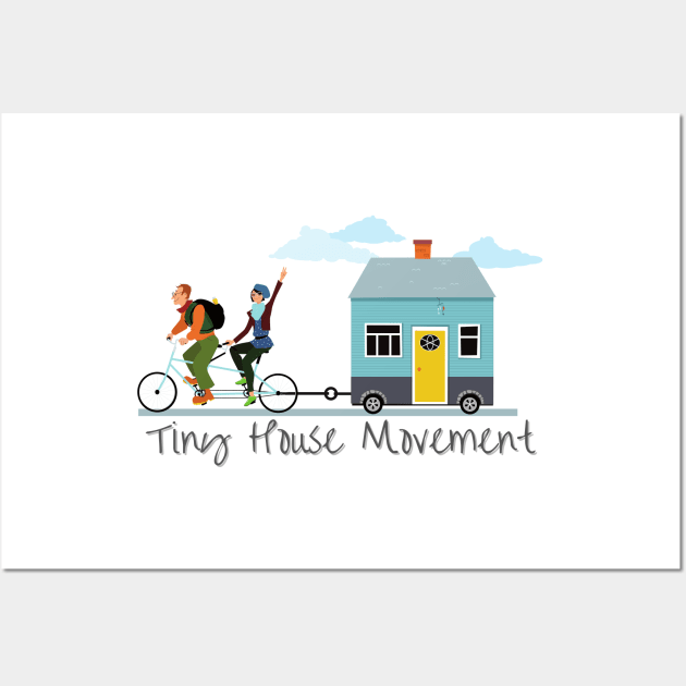 Tiny House Movement Wall Art by casualism